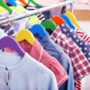 Conjunto infantil menino e menina com estampa