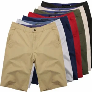 BERMUDA DE SARJA MASCULINA ESPORTE FINO