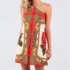 Vestido Viscose Tucano em Flor Rosa